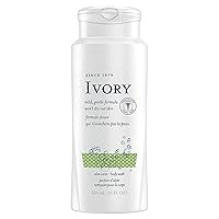 Ivory Scented Body Wash, Aloe 21 oz,Pack of 3
