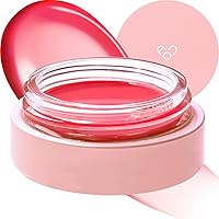GLOWY TINT BALM Tinted Lip Balm with Natural Gloss Instant Hydration for Chapped Lips 0.12Oz (01 Apple Balm)