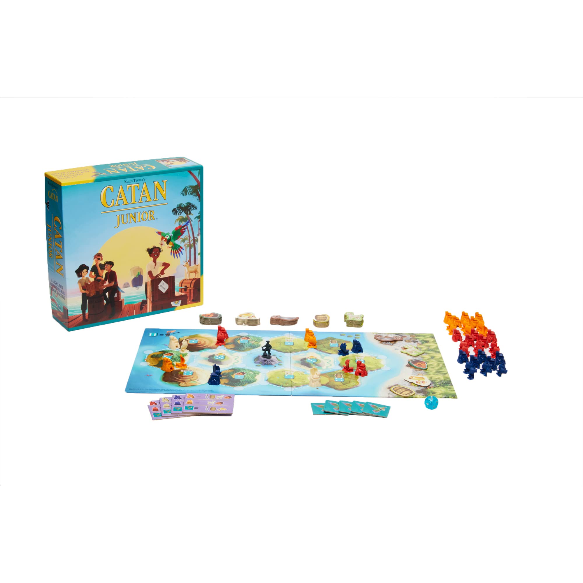 CATAN Junior Board Game | Board Game for Kids | Strategy Game for Kids | Family Board Game | Adventure Game for Kids | Ages 6+ | For 2 to 4 players | Average Playtime 30 minutes