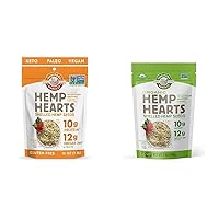 Hemp Seeds Bundle - Organic and Regular | Nutritious Addition to Smoothies, Yogurt, Salads | Non-GMO, Gluten Free
