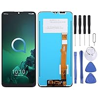 Lihuoxiu Cell Phone Replacement Parts LCD Screen and Digitizer Full Assembly for Alcatel 3X 2020/5061 Telephone Accessories (Color : Black)