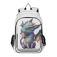 ALAZA Cute Baby Dragon Laptop Backpack Purse for Women Men Travel Bag Casual Daypack with Compartment & Multiple Pockets