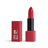 3INA The Lipstick 336 - Outstanding Shade Selection - Matte And Shiny Finishes - Highly Pigmented And Comfortable - Vegan And Cruelty Free Formula - Moisturizes The Lips - The Darkest Pink - 0.16 Oz