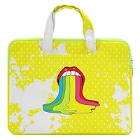 CowCow Computer Bag Fun Pop Art Pattern Compatible with MacBook Air/Pro 13