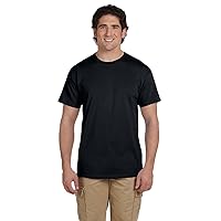 Hanes Mens ComfortBlend EcoSmart Crewneck T-Shirt Black