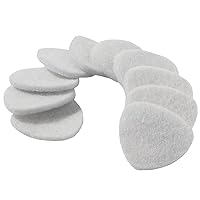 TotalClean Essential Oil Replacement Microfiber Pads, 10 Pack - Works with Homedics Humidifiers and Air Purifiers with Oil Tray, Renew and Refresh Your Air