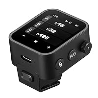Flashpoint R2 Nano Touchscreen TTL Wireless Flash Trigger X3-N X Nano Compatible for Nikon Camera, OLED Touchscreen Flash Transmitter,Built-in Lithium Battery Quick Charge