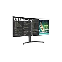 LG 35” 35BN75CN-B VA HDR QHD UltraWide™ Curved Monitor (3440x1440) with 100Hz Refresh Rate, 5ms(GTG), USB Type-C™, AMD FreeSync™, Dynamic Action Sync, Black Stabilizer, MaxxAudio® & Ergonomic Design