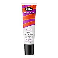 Very Clean Hydrating Hand Cream (Mango, 2 oz) | Moisturizer Lotion for Dry Skin | For Nourished, Hydrated Hands