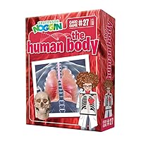 Outset Media Professor Noggin's Human Body Trivia Card Game - an Educational Trivia Based Card Game for Kids - Trivia, True or False, and Multiple Choice - Ages 7+ - Contains 30 Trivia Cards