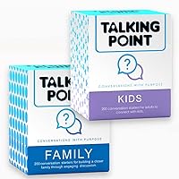 Kids Family Bundle: 400 Thought Provoking Conversation Starters - 2 Packs: Kids + Family