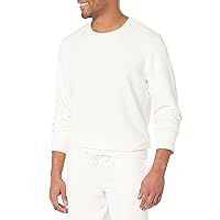 Amazon Essentials Men's Lightweight Long-Sleeve French Terry Crewneck Sweatshirt (Available in Big & Tall)