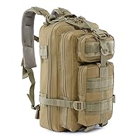 Military Tactical Assault Backpack, EDC Outdoor Backpack, Trekking Backpack, 30L Army Rucksack Molle Pack, Go Bag, Get Home Bag for EDC, Camping, Hiking