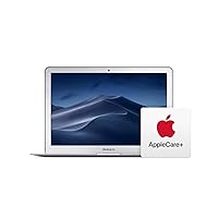 Apple MacBook Air (13-inch, 8GB RAM, 128GB SSD Storage) - Silver with AppleCare+ Bundle