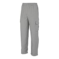 Mercer Culinary mens Cargo casual pants, Black/White, X-Small
