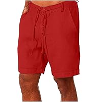 Mens Work Out Yoga Beach Shorts Trousers Pants Shorts Sweatpants for Man Linen Hawaiian Fall Summer 2024