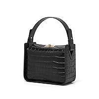 Handbags Cowhide Fashion Crocodile Pattern Women's Portable Diagonal Bag Leather Handbags