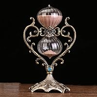 Creative Vintage Time Hourglass Timer Ornaments Brief Retro Living Room Metal Home Decoration Accessories