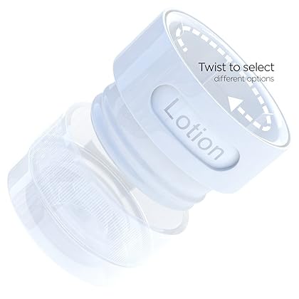 Dot&Dot Leak Proof Travel Bottles for Toiletries - 4 Pack Silicone Travel Toiletry Bottles - Travel Shampoo and Conditioner Bottles with TSA Quart Bag - 3 oz Travel Size Bottles