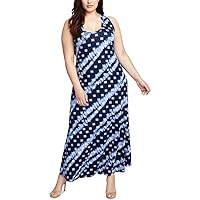 RACHEL Rachel Roy Women's Plus Size Printed Maxi Dress