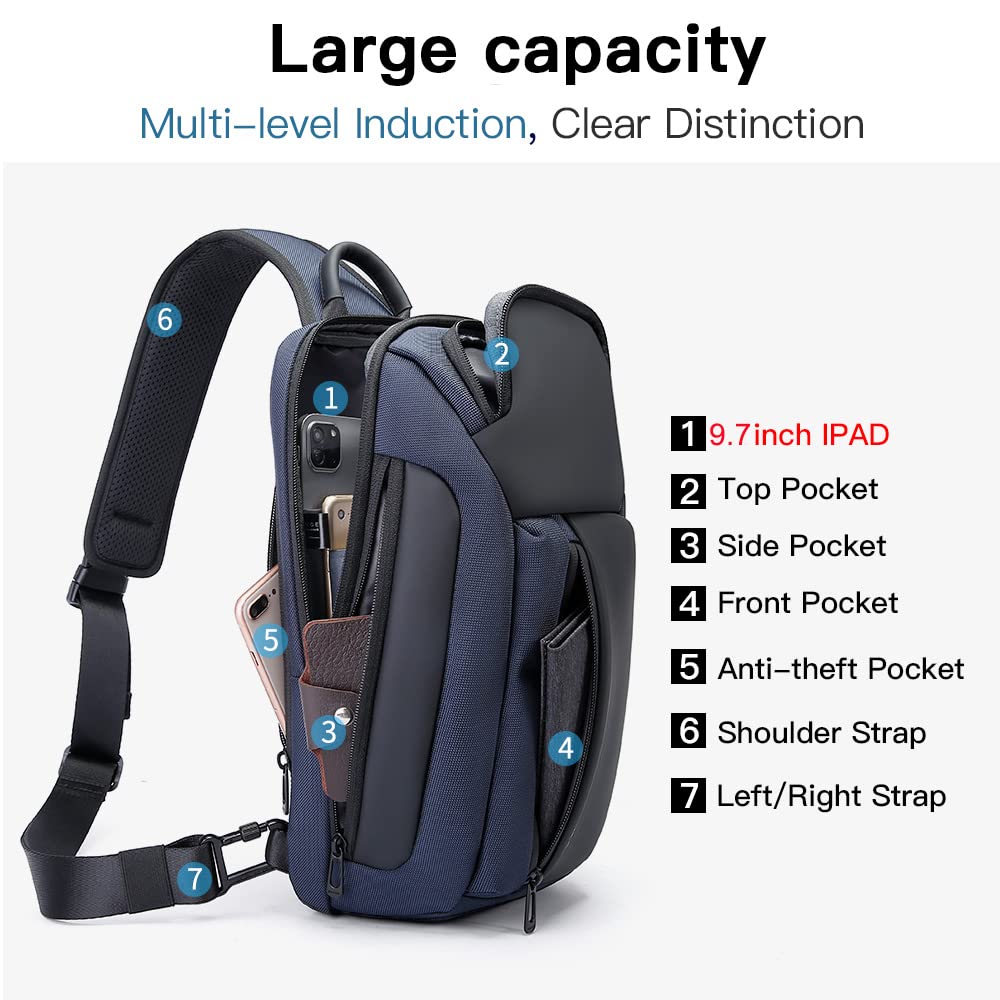Buy Dezire Crafts Sling Stylish Cross Body Travel Office Business Messenger Shoulder  Bag with Multi-Pocket Zip Closure and Adjustable Straps for Men & Women (DC SLING  BAGS 606) Online at Best Prices