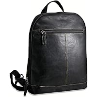 Jack Georges Voyager Small Convertible Backpack/Crossbody #7133 (Black)