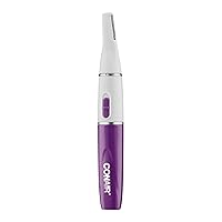 Conair All-In-1 Body and Facial Hair Removal for Women, Cordless Lithium-Powered Trimmer, Perfect for Face, Ear/Nose, Eyebrows, Legs, and Bikini Lines