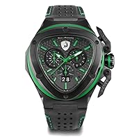 Tonino Lamborghini Spyder x Mens Analog Quartz Watch with Leather Bracelet T9XF