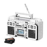 Uvini Adult Building Set, Classic Retro Series Radio, Adult Building Set, Construction Brick Set Best Gift for Adult, Teens, Collectible Model to Build, 645pcs, 00870