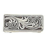 Montana Silversmiths Western Themed Money Clip, Made In USA