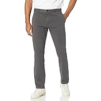 HUGO Men's Slim Fit Chino Style Cotton Twill Trousers