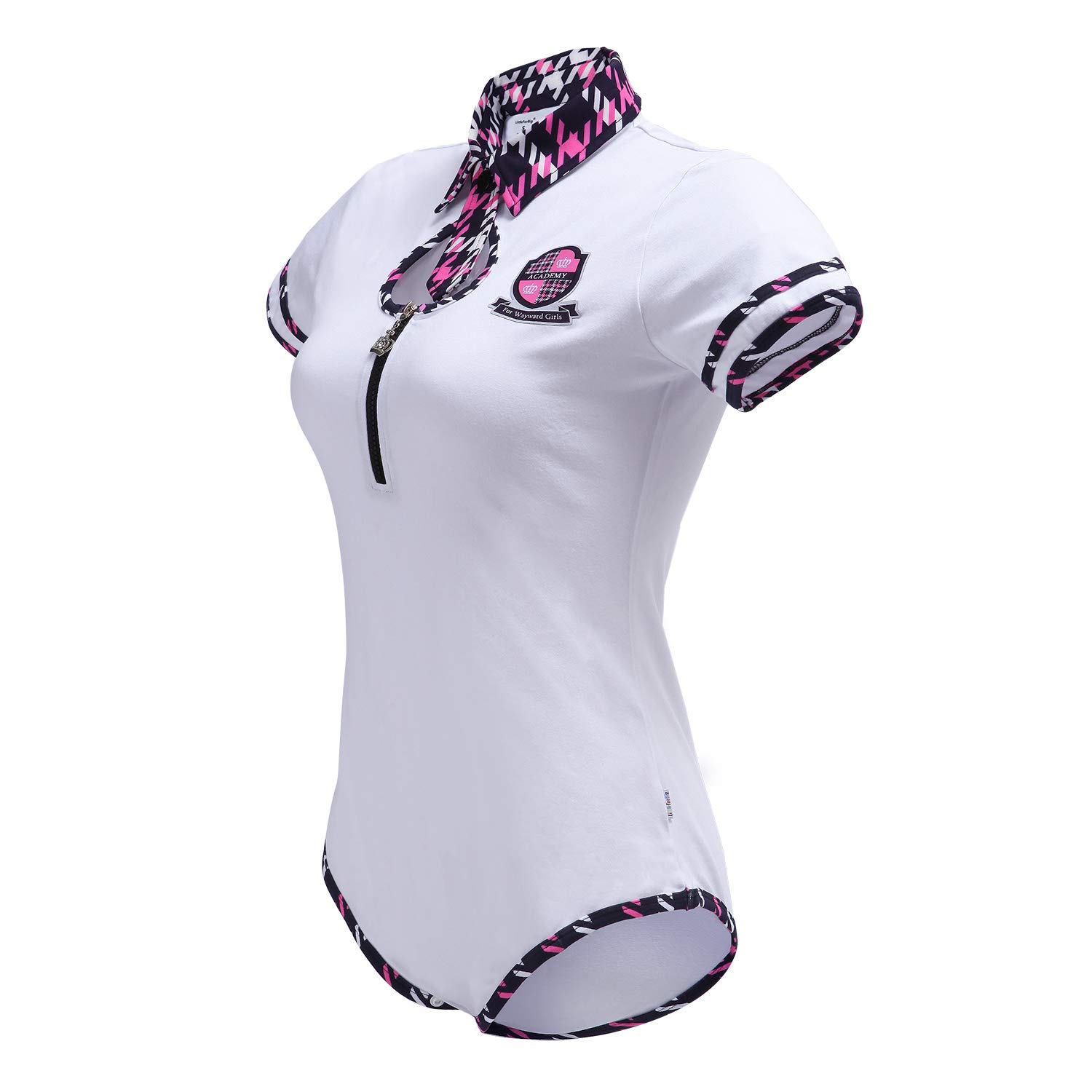 Littleforbig Cotton Romper Onesie Pajamas Bodysuit – Wayward Girls School Uniform