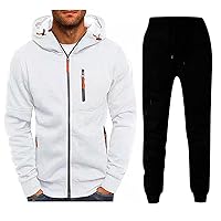 Oversized Hoodie For Men Winter Sports Casual Fitness Suit With Dots Hoodie Sweatshirt And Pants Warm Fleece Hoodie