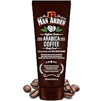 Caffeine Series Arabica Coffee Body Scrub - From Real Coffee Beans | Tan Removal | No Paraben & SLS - 200ml