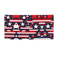 Holiday Party Banner - UV Resistant and Fade-Proof, Perfect for Halloween and Christmas Decorations Patriotic Stars Strips Independence Day print