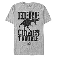Jurassic Park Men's Big & Tall Dino Trouble T-Shirt