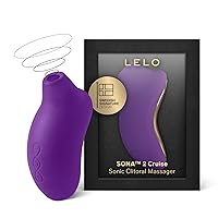 SONA 2 Cruise Sonic Sex Toy for Women, Suction Vibrator Adult Sex Toy, Waves Massager Sucking Vibrator, Waterproof Clitoral Vibrator with Cruise Control for Enhanced Pleasure, Purple