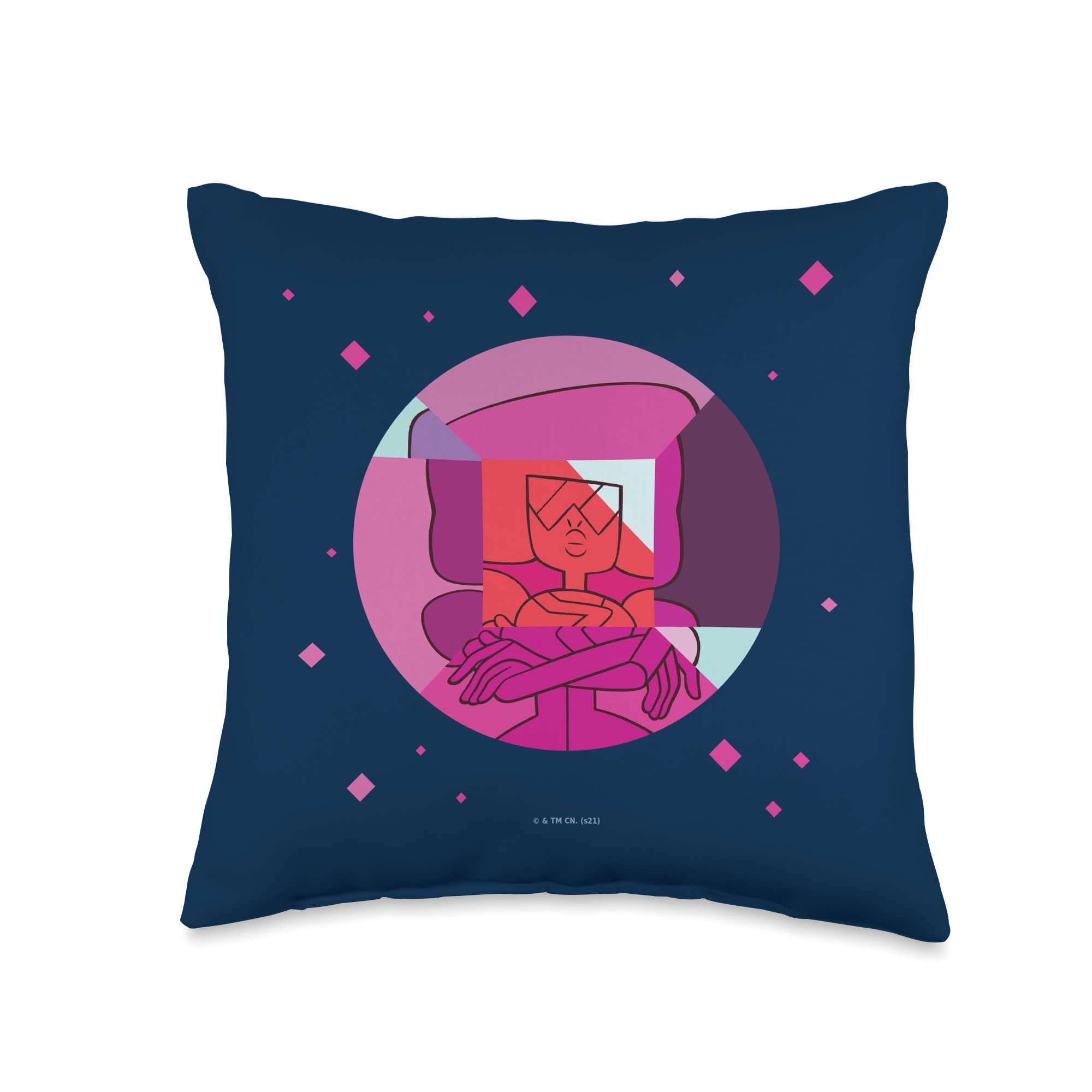 Cartoon Network Steven Universe Garnet Gem Throw Pillow, 16x16, Multicolor