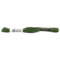 Red Heart 6-Strand Embroidery Floss, Willow Green, 24-Pack