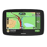 TomTom Car Sat Nav GO Essential, with Traffic Congestion and Speed Cam Alert Trial Thanks to Traffic, EU Maps, Updates via WiFi, Handsfree Calling, Click-and-Drive Mount,Black,5 Inch