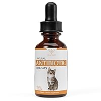 Natural Antibiotics for Cats - Cat Antibiotics - Cat Antibiotic - Pet Antibiotics - Cat Immune Support - Antibiotic for Cats - Cat Multivitamin - Cat UTI Antibiotics - (1)
