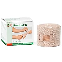 Lohmann & Rauscher Rosidal K Short Stretch Compression Bandage, For Use In The Management of Acute & Chronic Lymphedema, Edema, & Venous Insufficiency, 1.57
