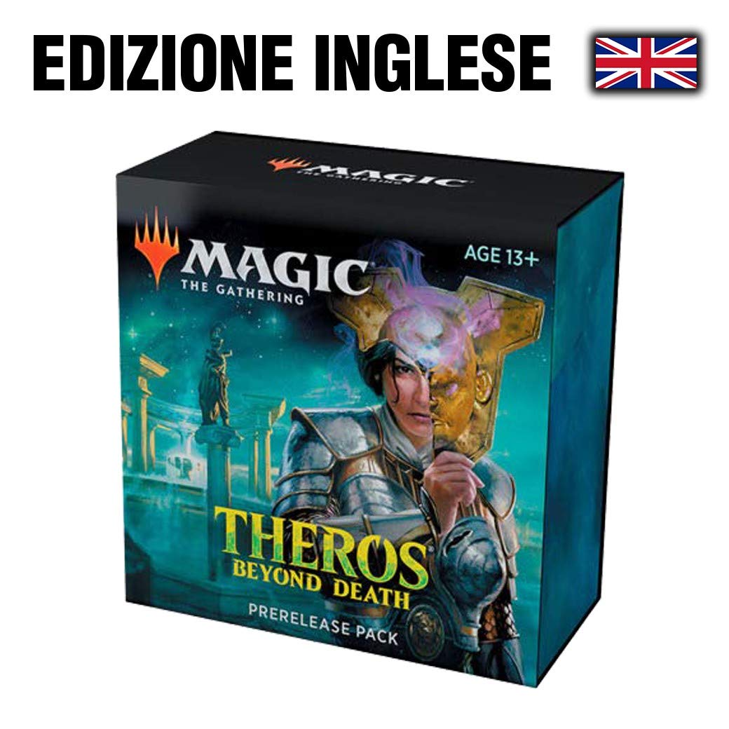 Magic The Gathering: Theros Beyond Death Prerelease Pack (Pre-Pelease Promo + 6 Boosters + d20 Spindown Counter) Kit