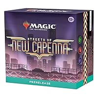 Magic: The Gathering Prerelease Kit: MTG Streets of New Capenna Riveteers Black Red Green - 6 Packs, Promos, Dice