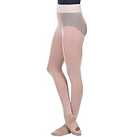 Body Wrappers Adult Convertible Tights Wide Knit Waist A41