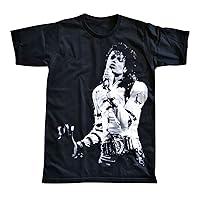 Unisex Michael Jackson T-Shirt Short Sleeve Mens Womens