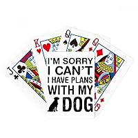 Animal Protector Pet Lover Pet Style Poker Playing Cards Tabletop Game Gift
