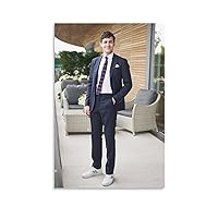 Jonah Hauer Poster Handsome Guy with Long Legs Gifts Canvas Painting Poster Wall Art Decorative Picture Prints Modern Decor Framed-unframed 08×12inch(20×30cm)