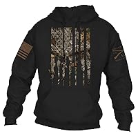 Grunt Style Realtree Edge® - Rifle Flag Hoodie