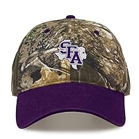 Mens NCAA Camo Hat College Unisex Edge Camo Baseball Cap Collegiate Camouflage Headwear for Men and Women
